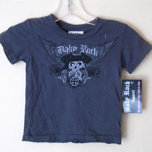 INFANT T-SHIRT Pirate Skull SIZE 3-6M BABY ROCK